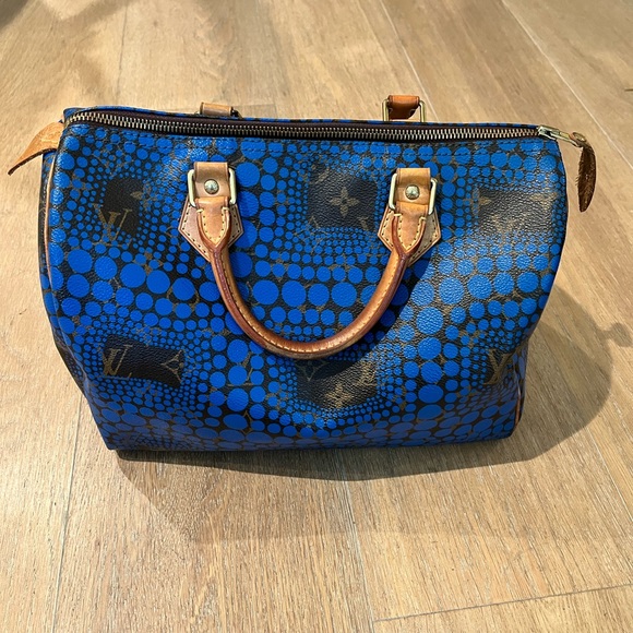 Louis Vuitton Limited Edition Speedy Blue - Picture 5 of 15